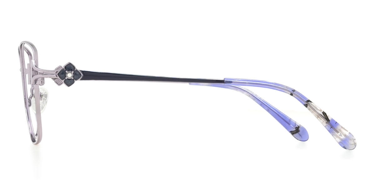 Violet clair Itzel Lunettes - Rectangle Glasses
