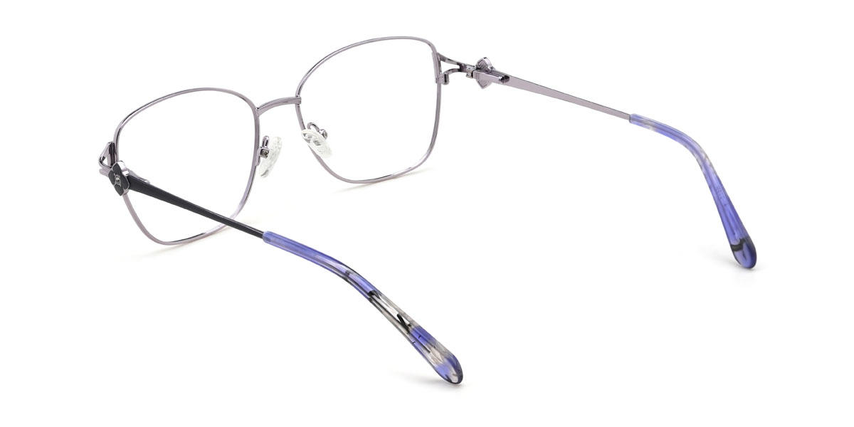 Violet clair Itzel Lunettes - Rectangle Glasses