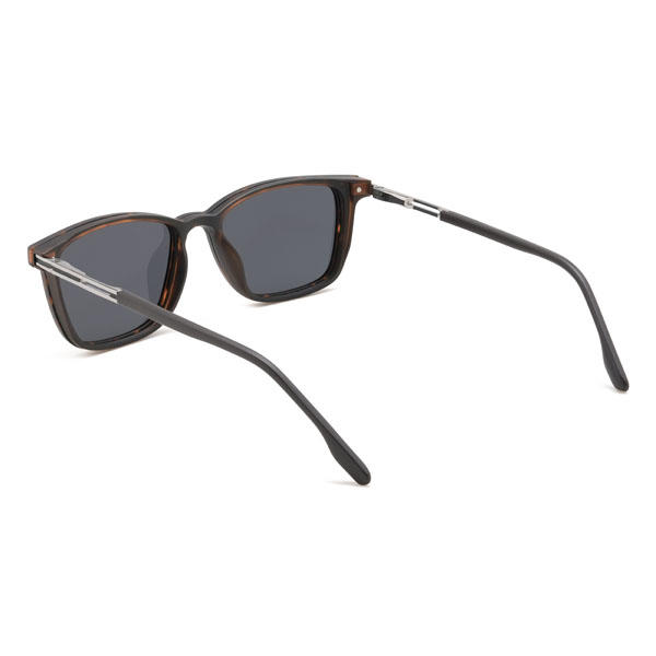 Écaille Kamiyah Lunettes - Rectangle Clip-On Sunglasses
