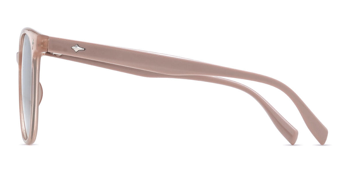 Camée Marron Marron Elina Lunettes - Square Sunglasses