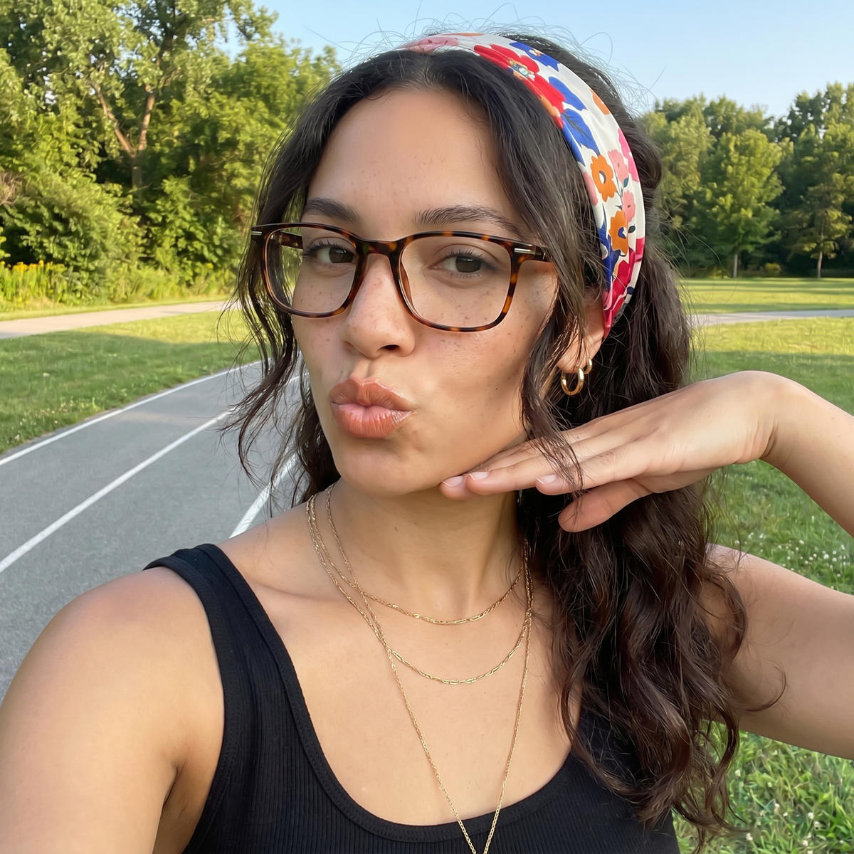 Tortoiseshell Willie Glasses - Rectangle Glasses