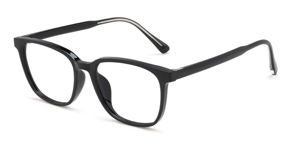 Noir Isaias Lunettes - Rectangle Glasses