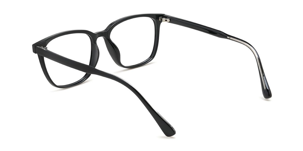 Noir Isaias Lunettes - Rectangle Glasses