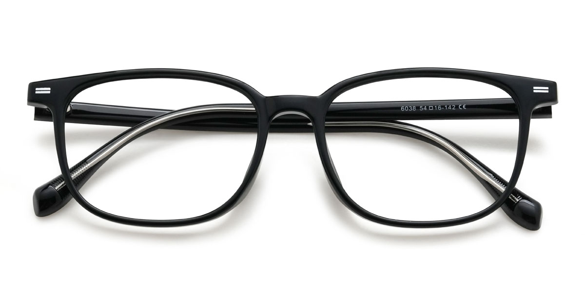 Noir Braelyn Lunettes - Rectangle Glasses
