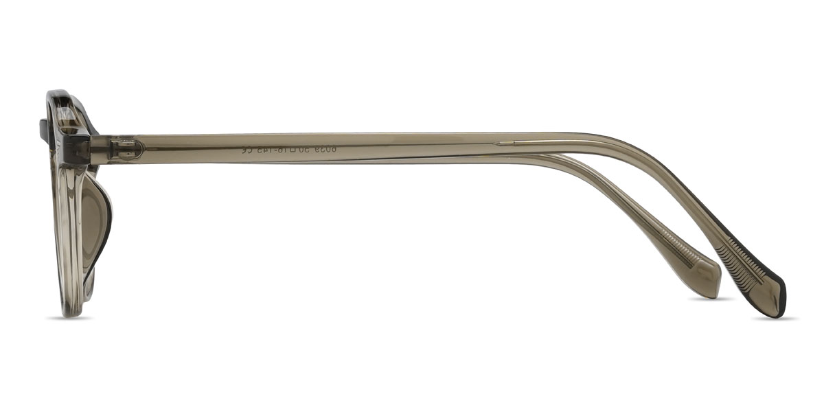 Gris Zaniyah Lunettes - Oval Glasses