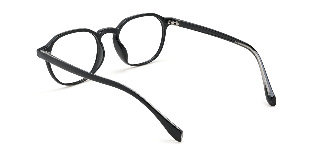 Noir Zaniyah Lunettes - Oval Glasses