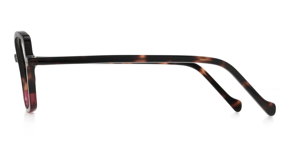 Écaille Vin de Tortue Ayesha Lunettes - Rectangle Glasses
