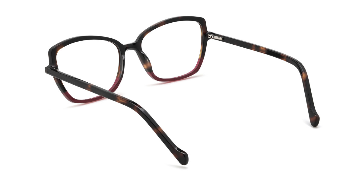 Écaille Vin de Tortue Ayesha Lunettes - Rectangle Glasses