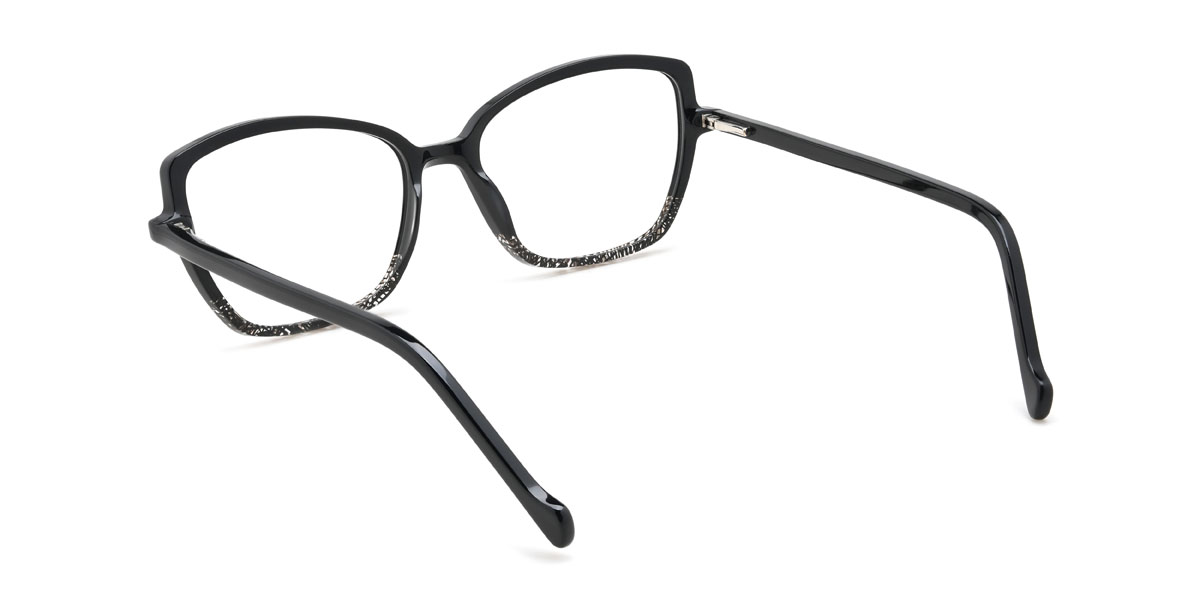 Noir Ayesha Lunettes - Rectangle Glasses