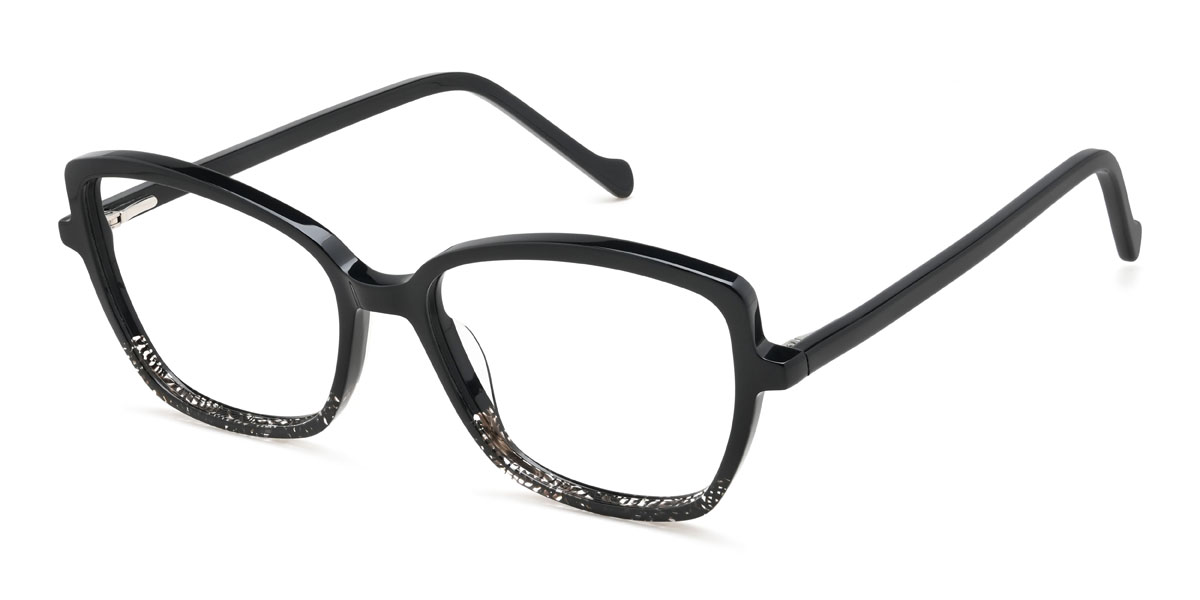 Noir Ayesha Lunettes - Rectangle Glasses
