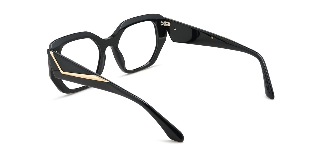 Noir Dakari Lunettes - Square Glasses