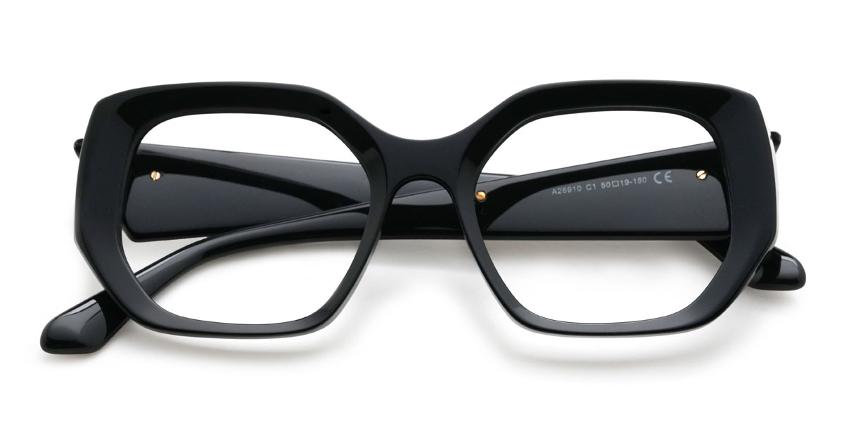 Noir Dakari Lunettes - Square Glasses