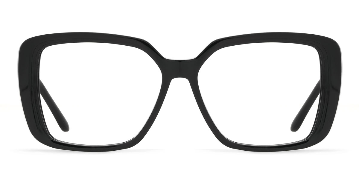 Noir Marleigh Lunettes - Rectangle Glasses
