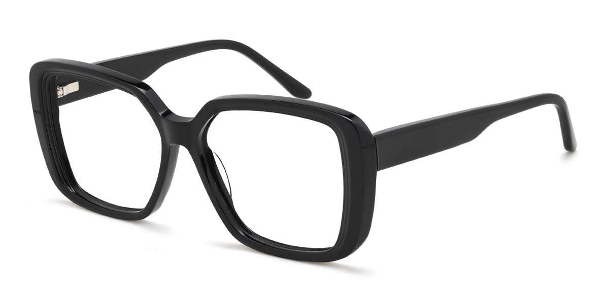 Noir Marleigh Lunettes - Rectangle Glasses
