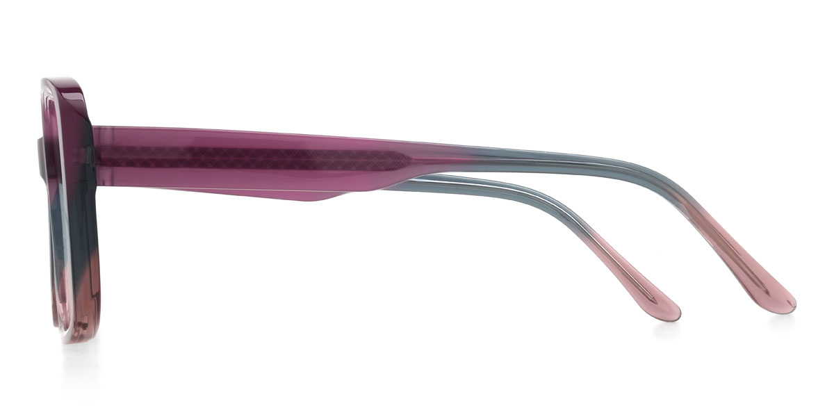 Violet Bleu Rose Marleigh Lunettes - Rectangle Glasses