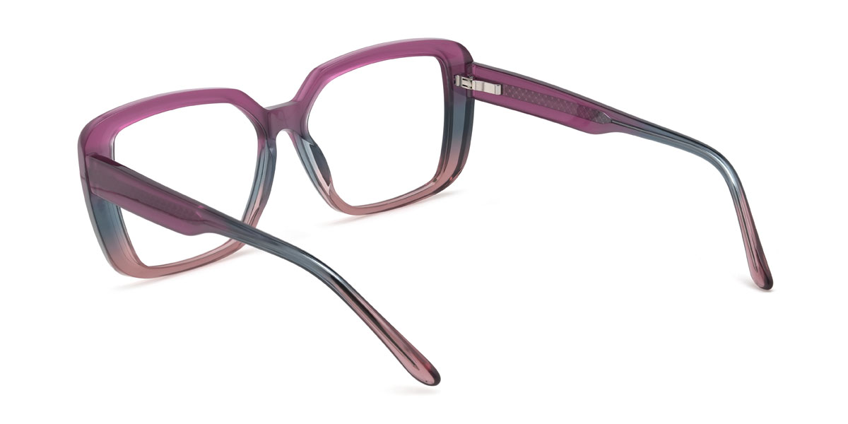 Violet Bleu Rose Marleigh Lunettes - Rectangle Glasses