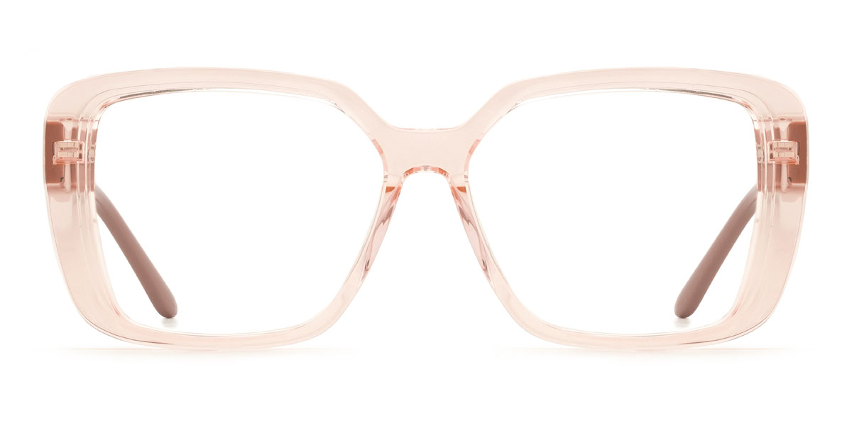 Rose clair Marleigh - Rectangle Glasses