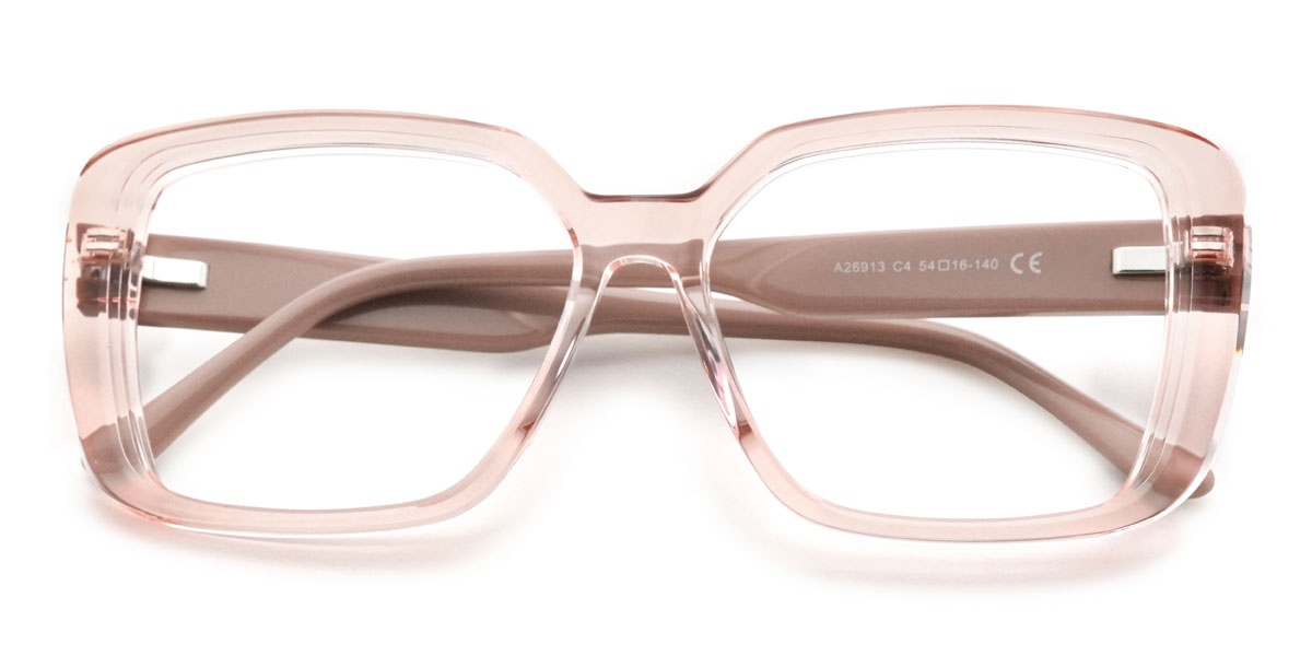 Rose clair Marleigh Lunettes - Rectangle Glasses