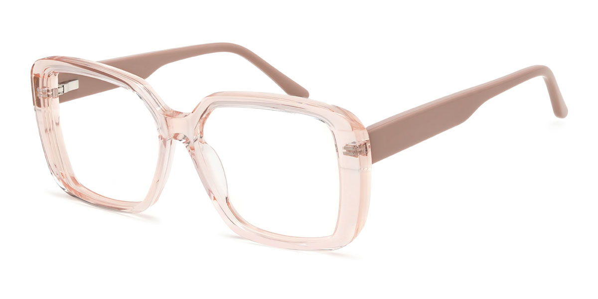 Rose clair Marleigh Lunettes - Rectangle Glasses