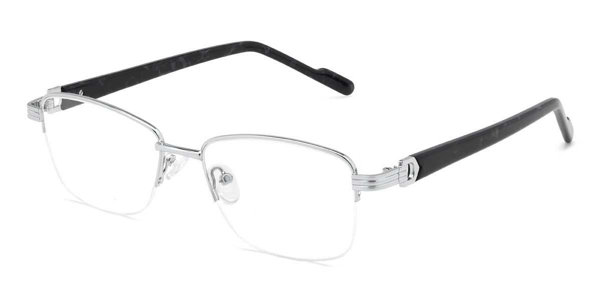 Argent Lakelynn Lunettes - Rectangle Glasses
