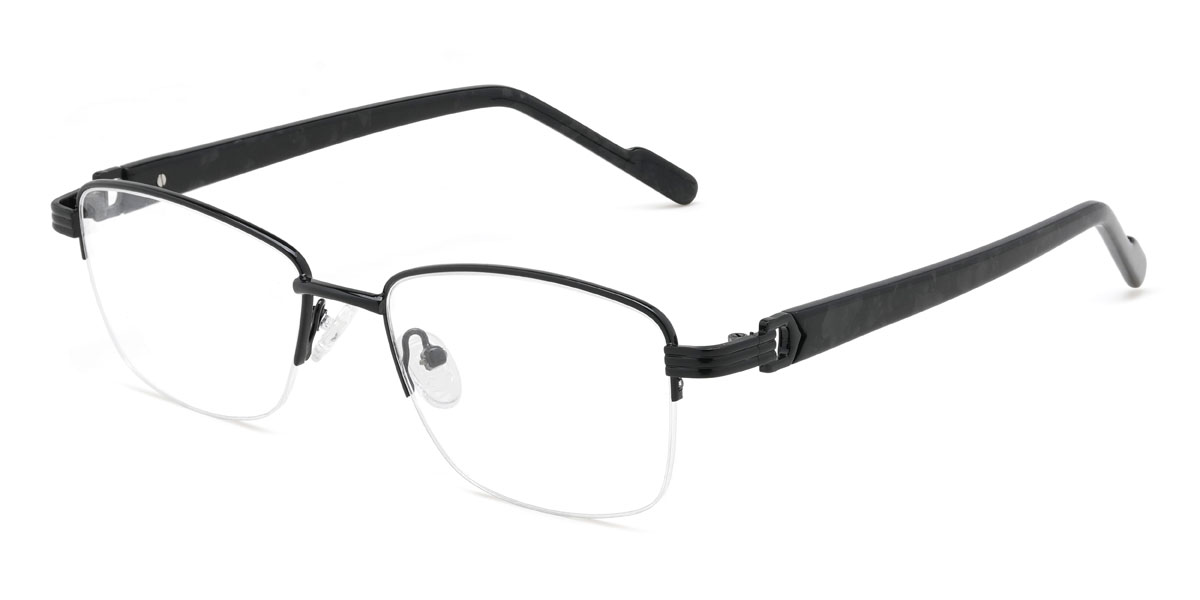Noir Lakelynn Lunettes - Rectangle Glasses
