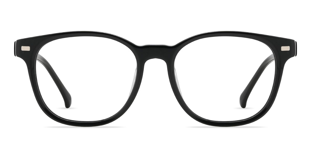 Noir Azlan Lunettes - Square Clip-On Sunglasses
