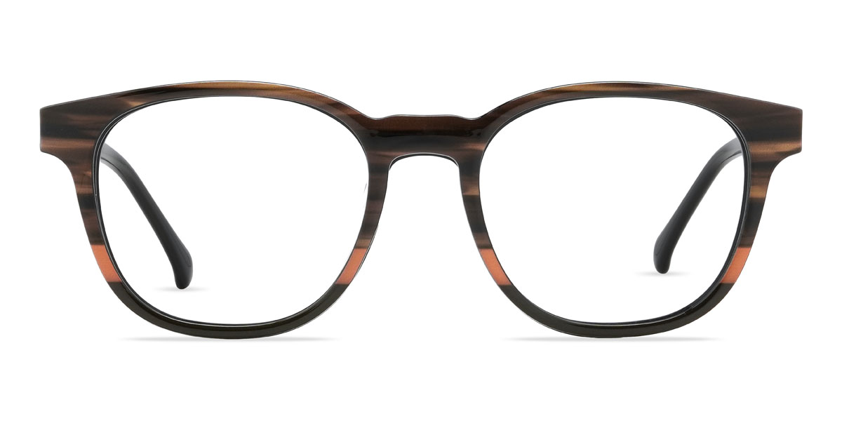 Noir Azlan Lunettes - Square Clip-On Sunglasses