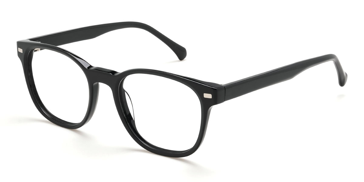 Noir Azlan Lunettes - Square Clip-On Sunglasses