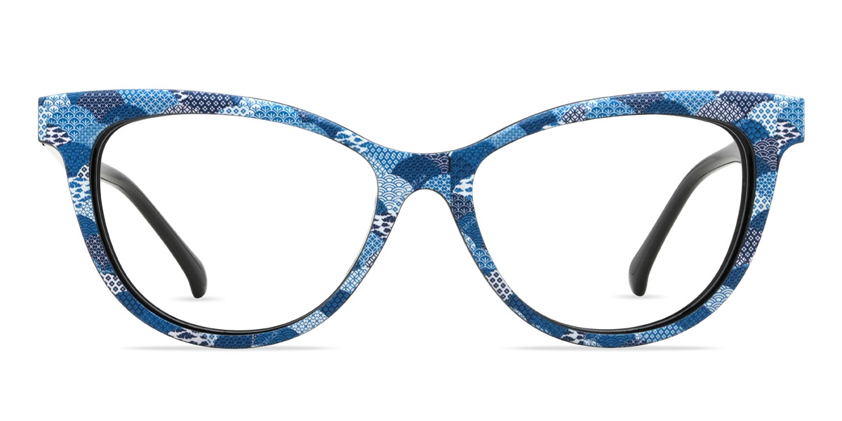 Noir Novalee Lunettes - Cat Eye Clip-On Sunglasses