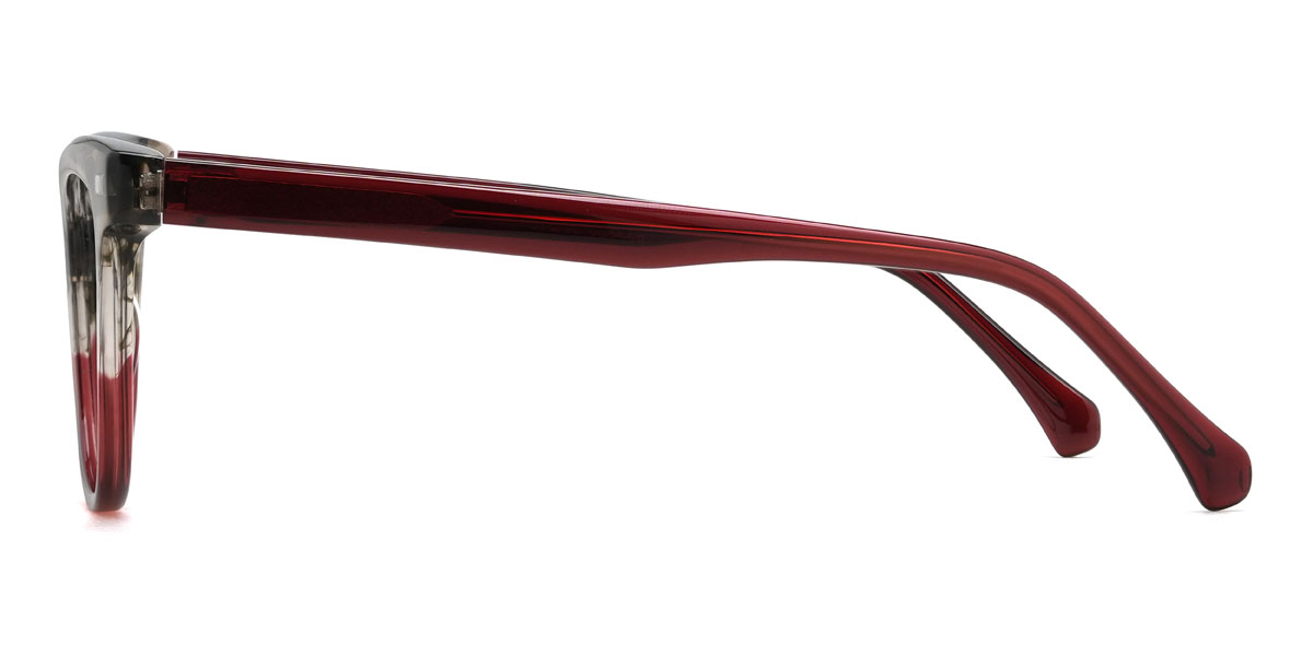 Vin gris Novalee Lunettes - Cat Eye Clip-On Sunglasses