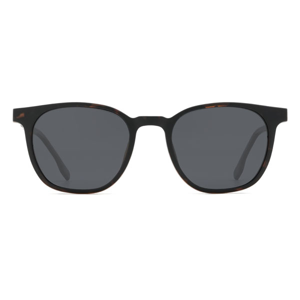 Écaille Brycen Lunettes - Rectangle Clip-On Sunglasses