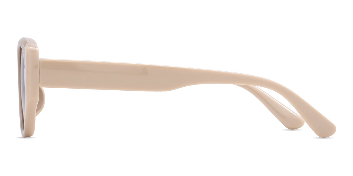 Rose nude Gris Charis Lunettes - Cat Eye Sunglasses