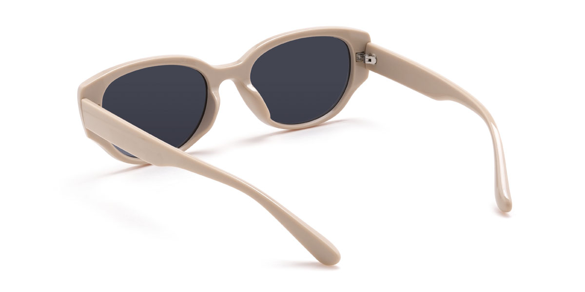 Rose nude Gris Charis Lunettes - Cat Eye Sunglasses