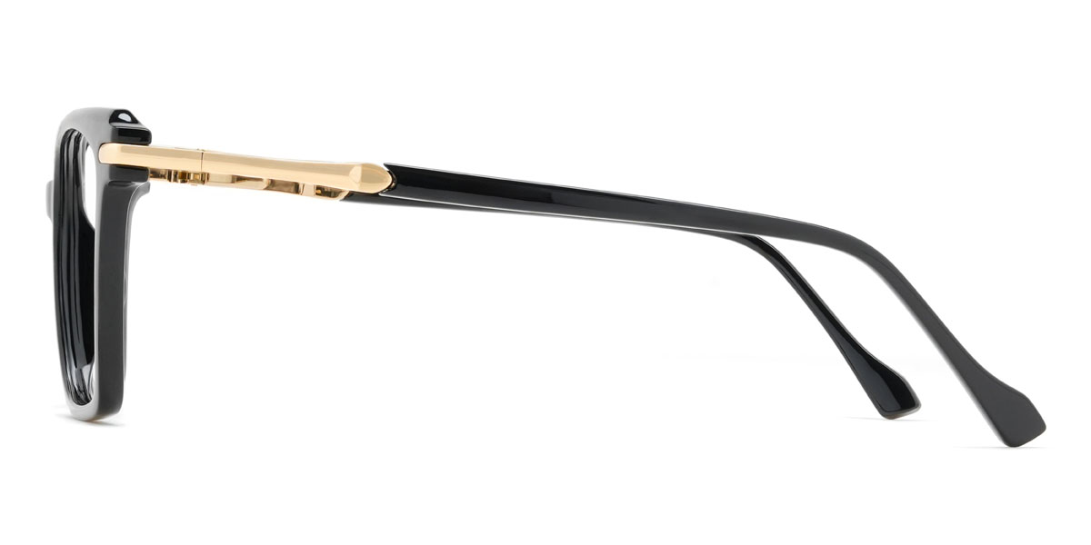 Noir Liyana Lunettes - Rectangle Glasses