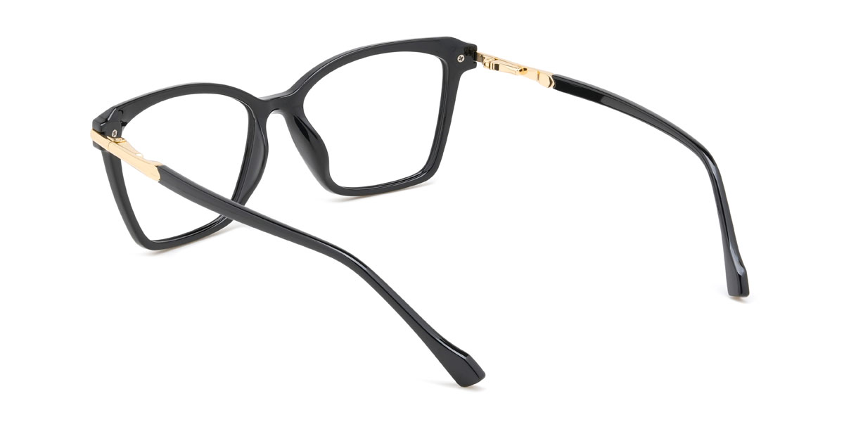 Noir Liyana Lunettes - Rectangle Glasses