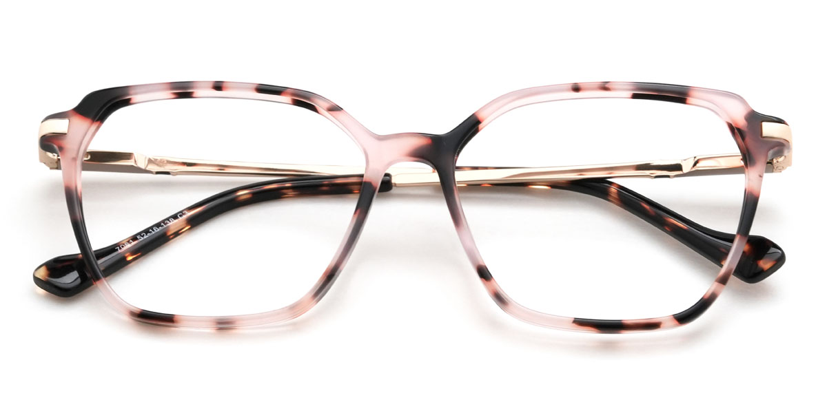 Rózsaszín teknősbéka Isabela Szemüveg - Square Glasses