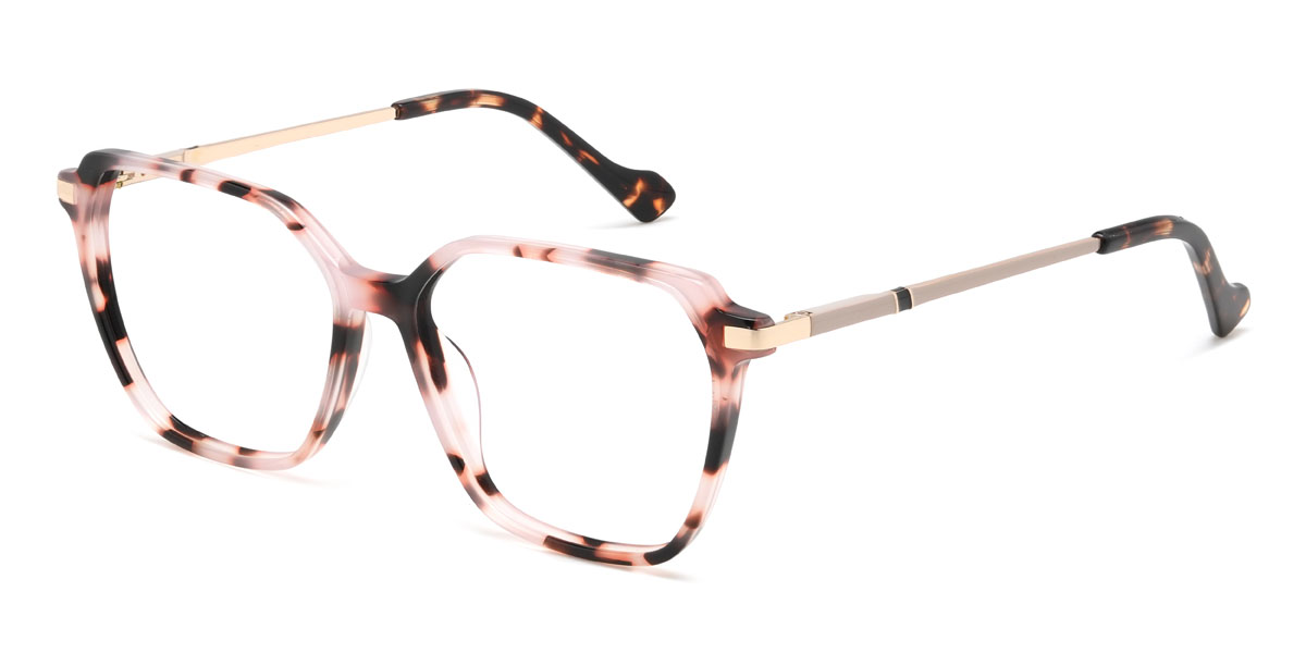 Rózsaszín teknősbéka Isabela Szemüveg - Square Glasses