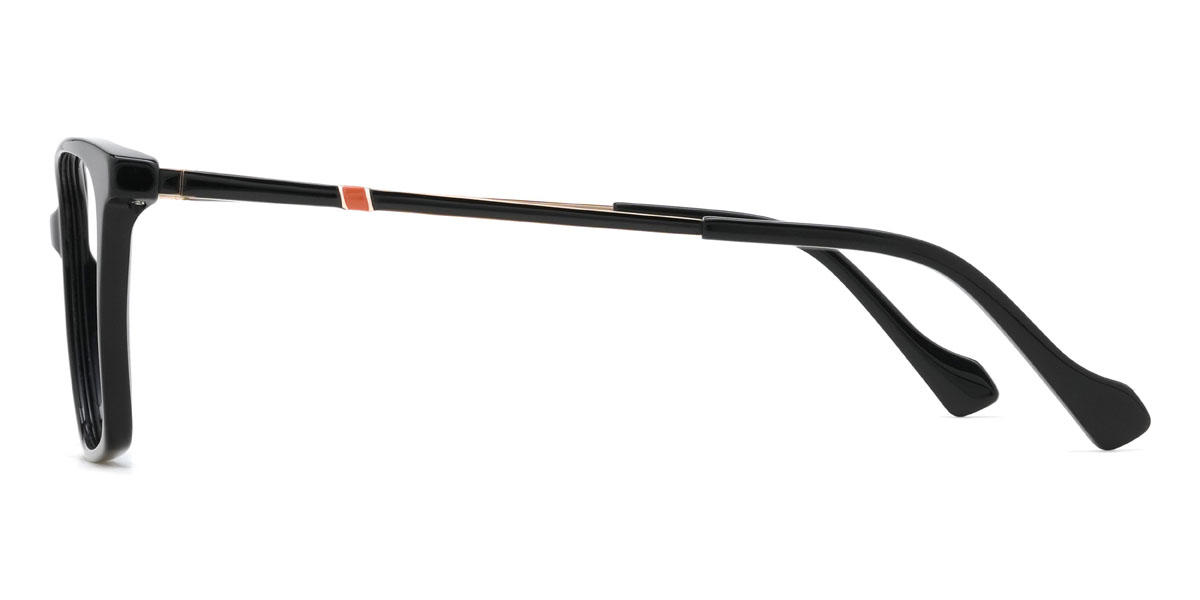 Noir Everest Lunettes - Rectangle Glasses