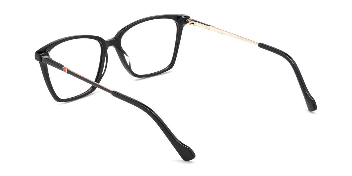 Noir Everest Lunettes - Rectangle Glasses