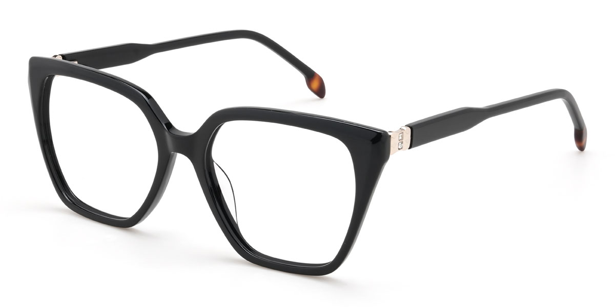 Noir Briella Lunettes - Square Glasses