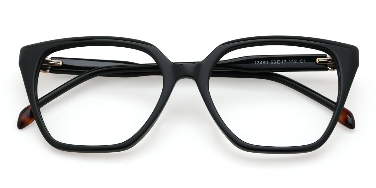Noir Briella Lunettes - Square Glasses