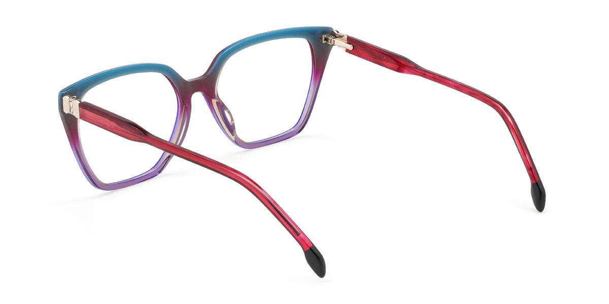 Piros lila Briella Szemüveg - Square Glasses