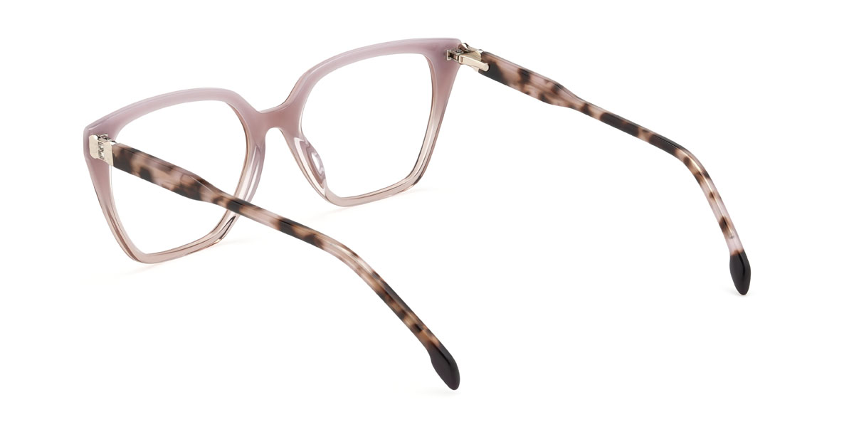 Dégradé rose Briella Lunettes - Square Glasses