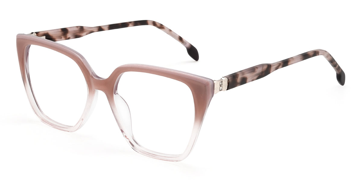 Dégradé rose Briella Lunettes - Square Glasses
