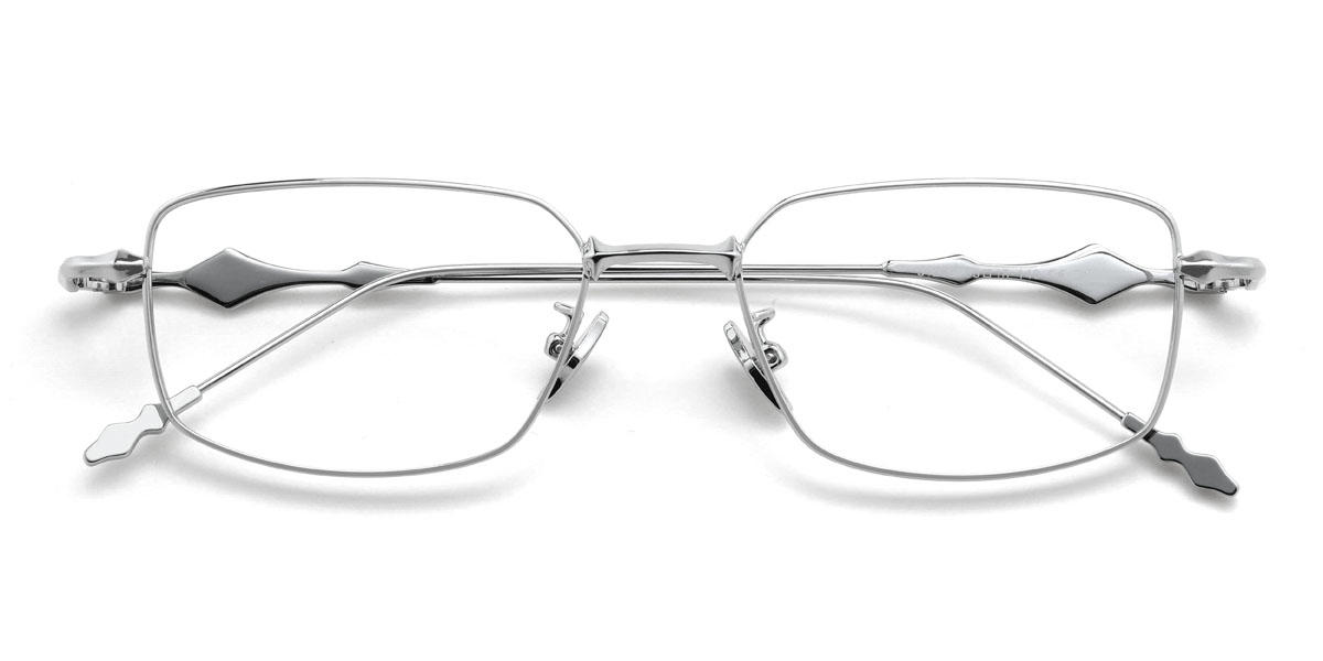 Argent Whitley Lunettes - Rectangle Glasses