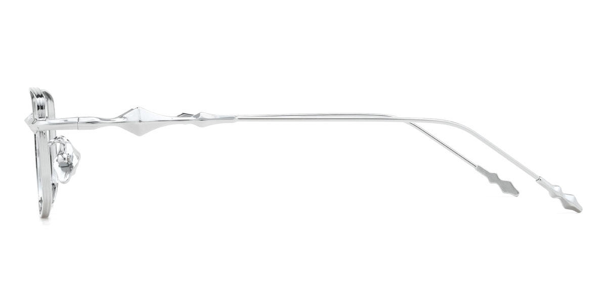 Argent Whitley Lunettes - Rectangle Glasses