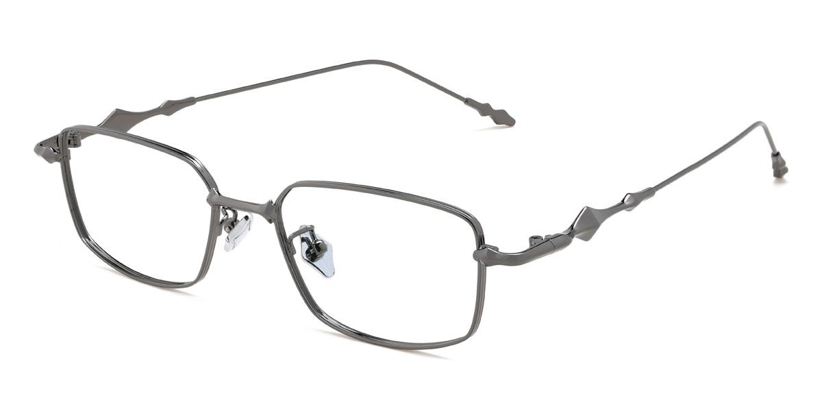 Noir Whitley Lunettes - Rectangle Glasses