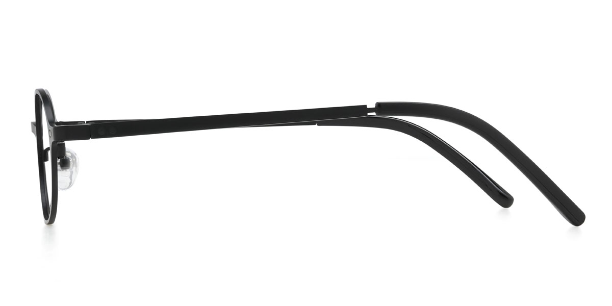 Fekete Aarna Szemüveg - Oval Glasses