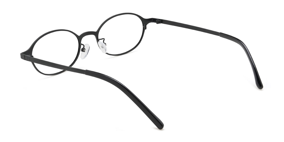 Fekete Aarna Szemüveg - Oval Glasses