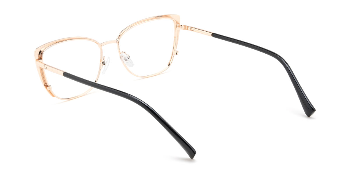 Or Noir Cataleya Lunettes - Cat Eye Glasses